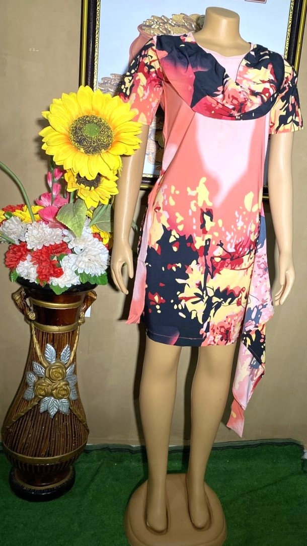 Short wrap Gown(0016)