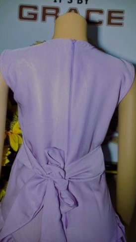 short pleated gown (0015)