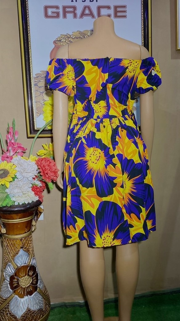 off shoulder vintage gown (0022)