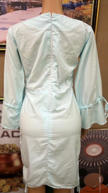 Gown with adjustable rope(0303)