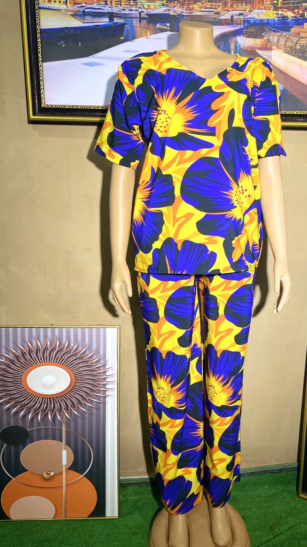 free top with trouser