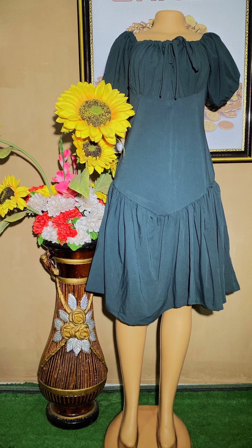 milkmaid off sholder gown (0201)