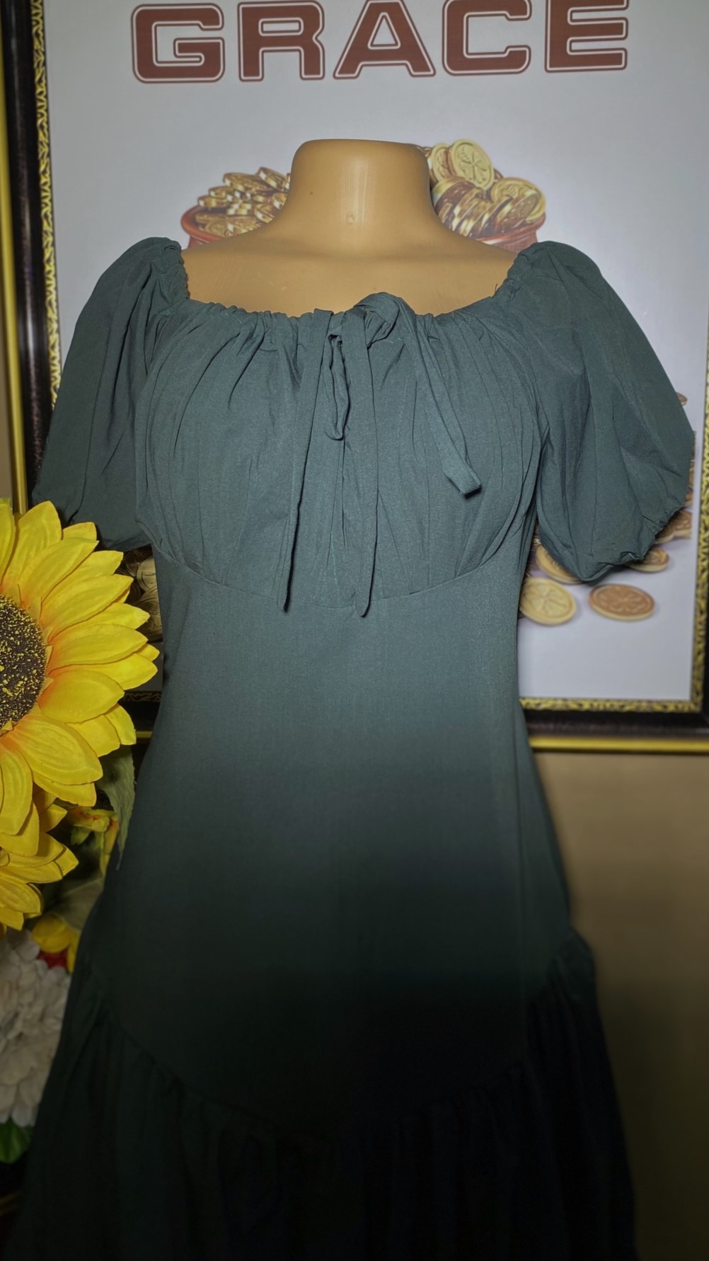 milkmaid off sholder gown (0201)