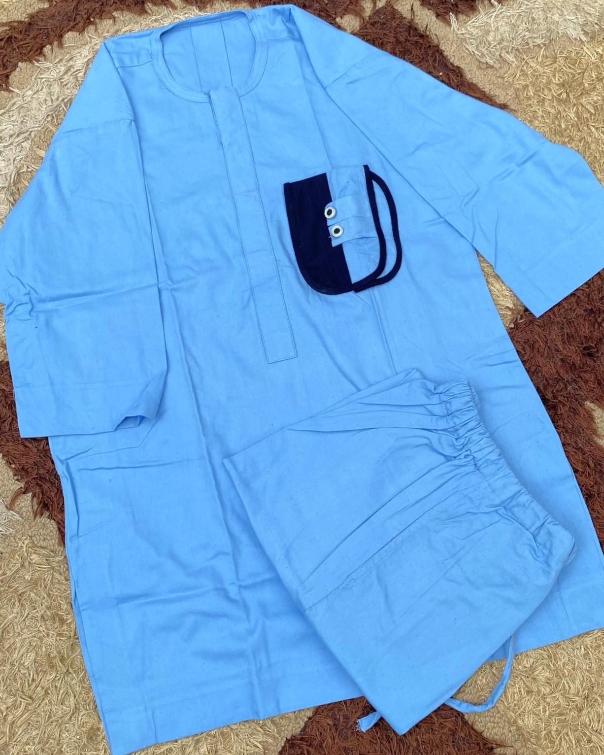 sky blue Men's senator (0003)