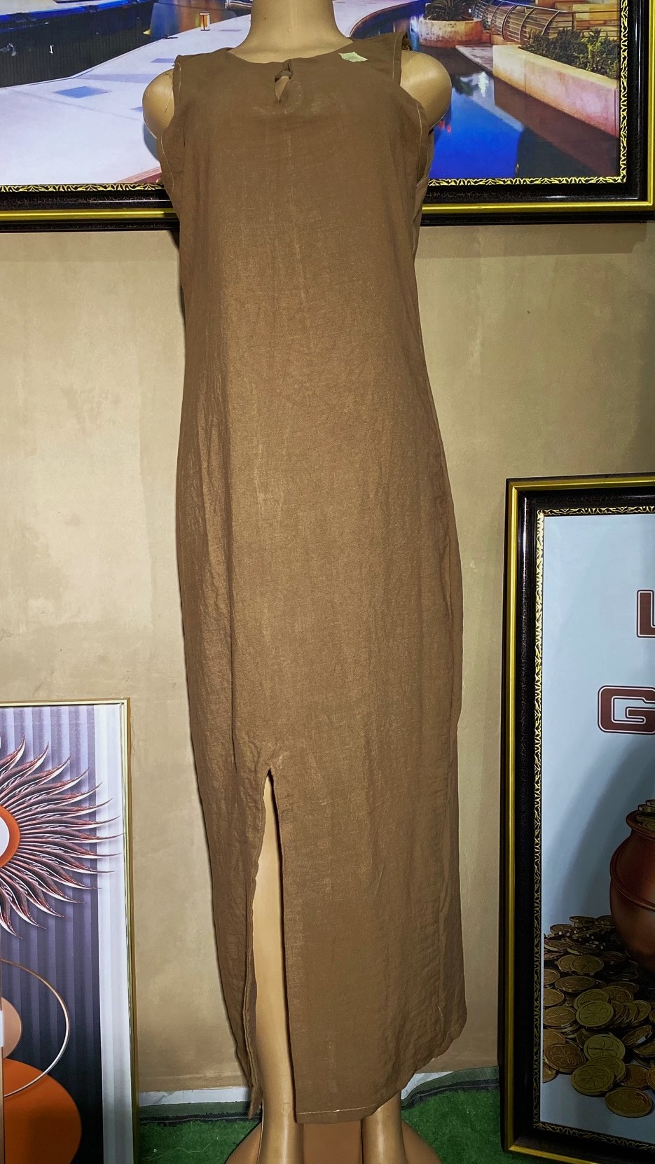 straight armless gown (0132)