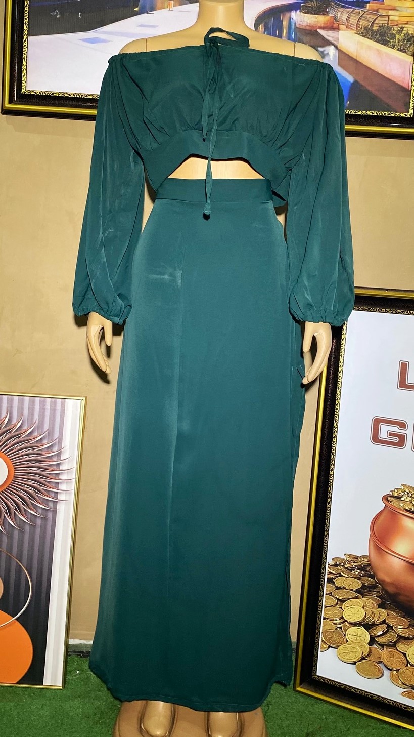 crop top and skirt (0103)