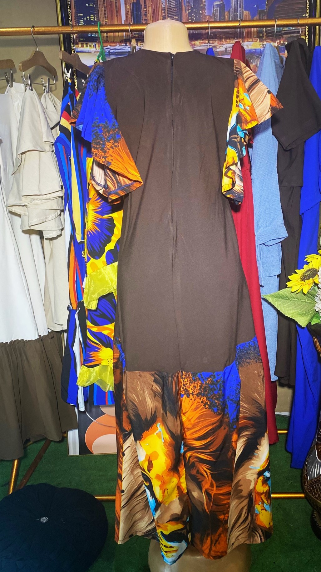 free flare gown (0083)