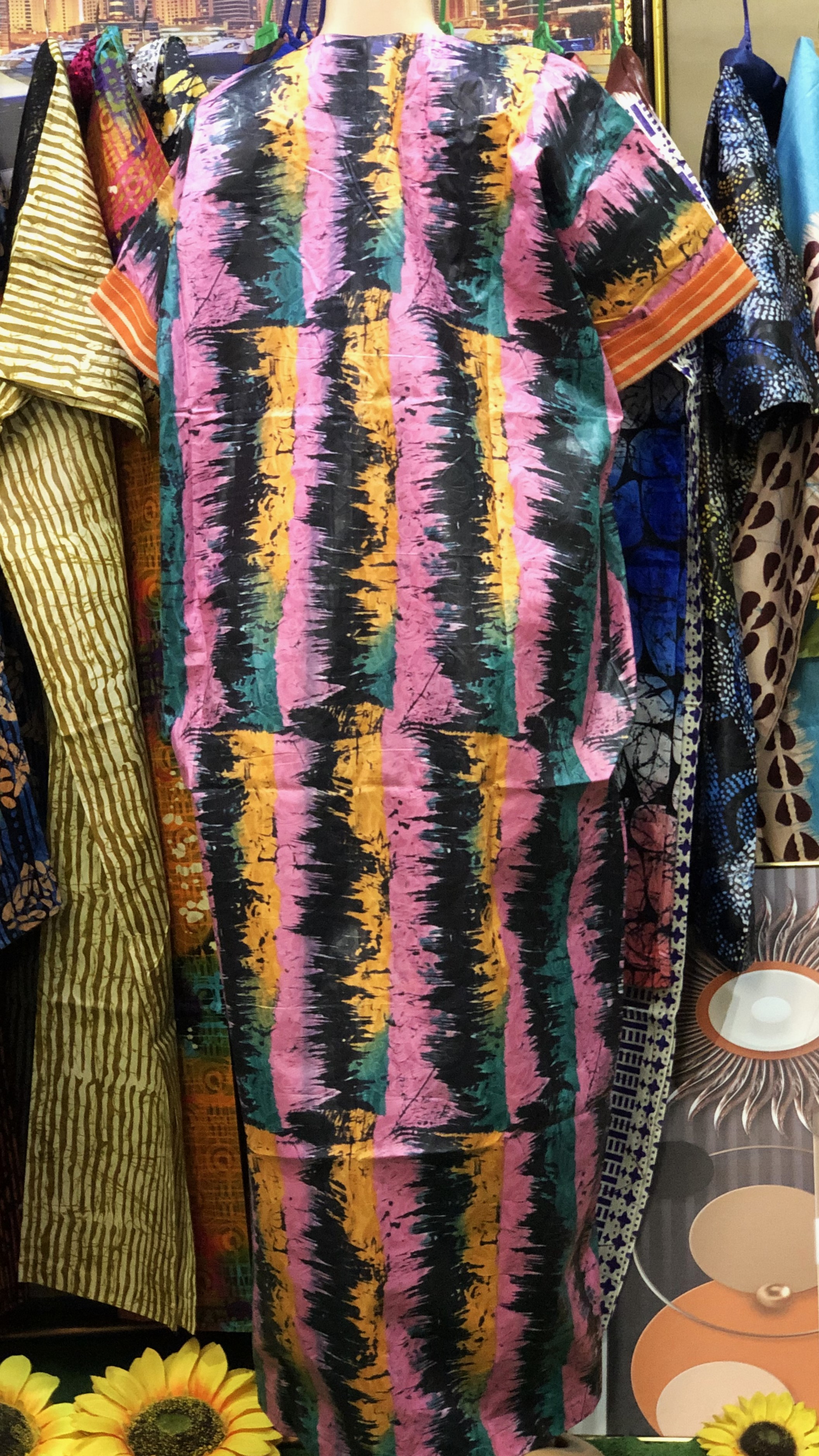 Free gown with Aso oke(0089)