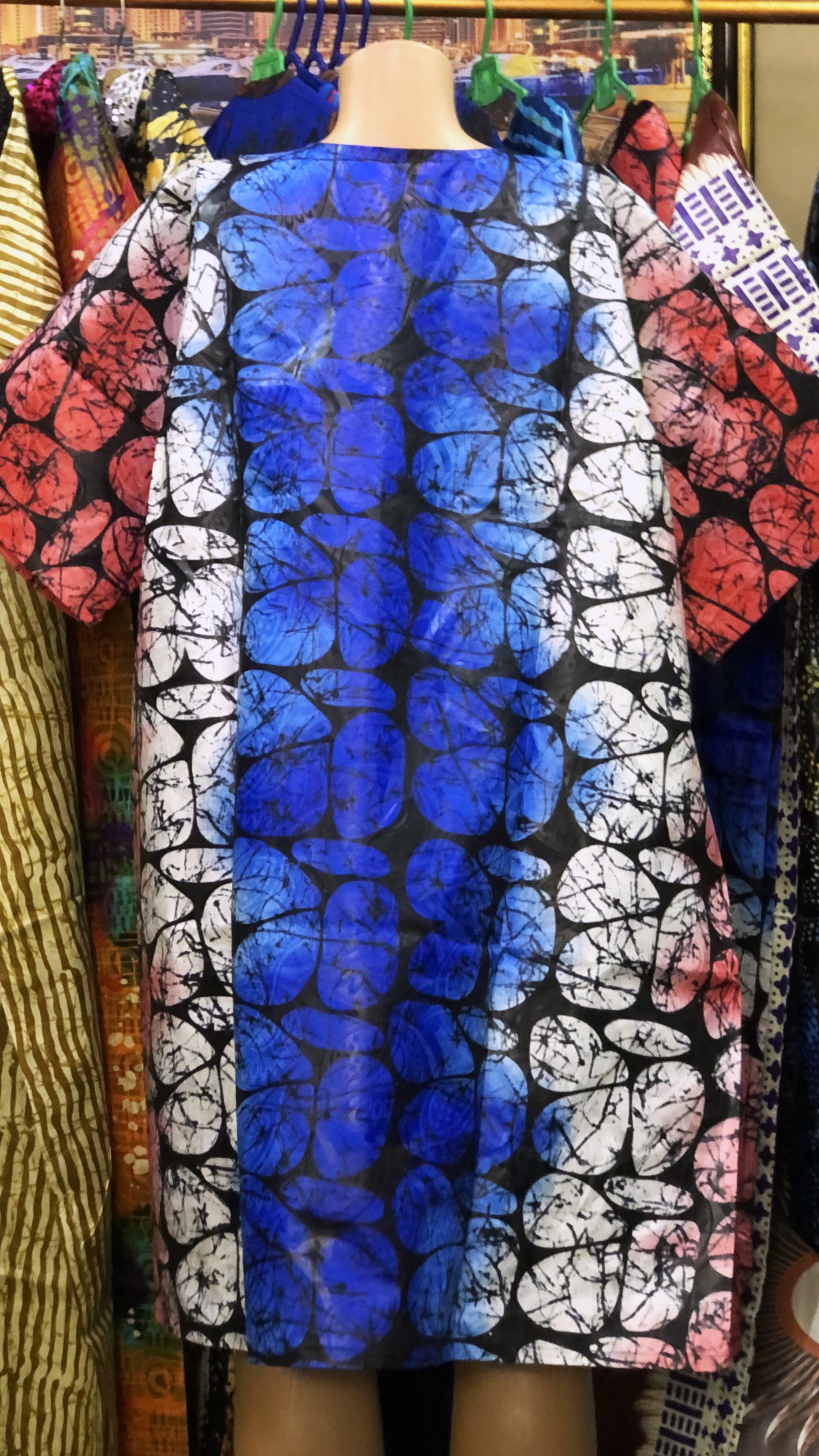 Short free gown with net(0090)