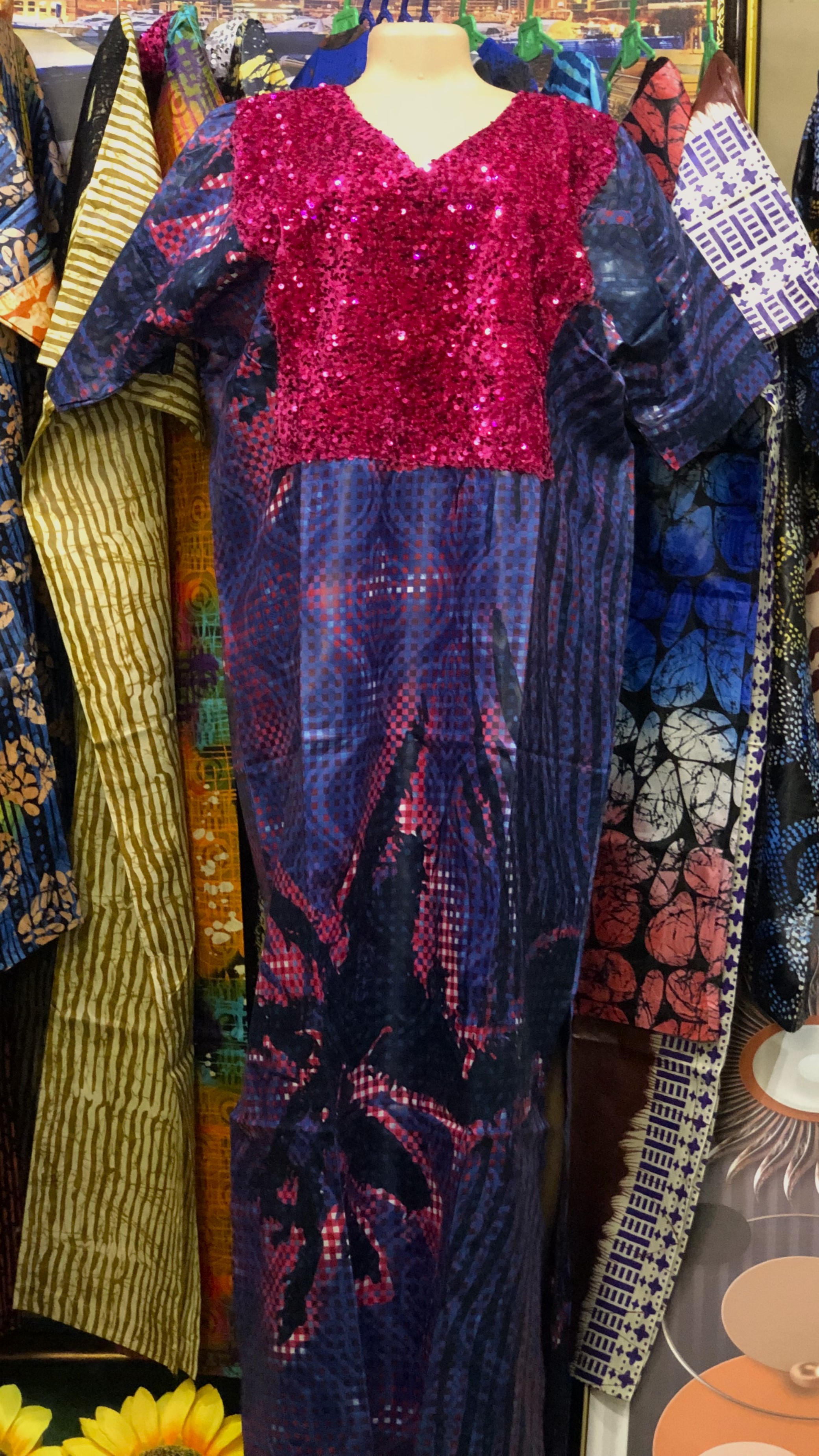 free gown with sequence(0091)