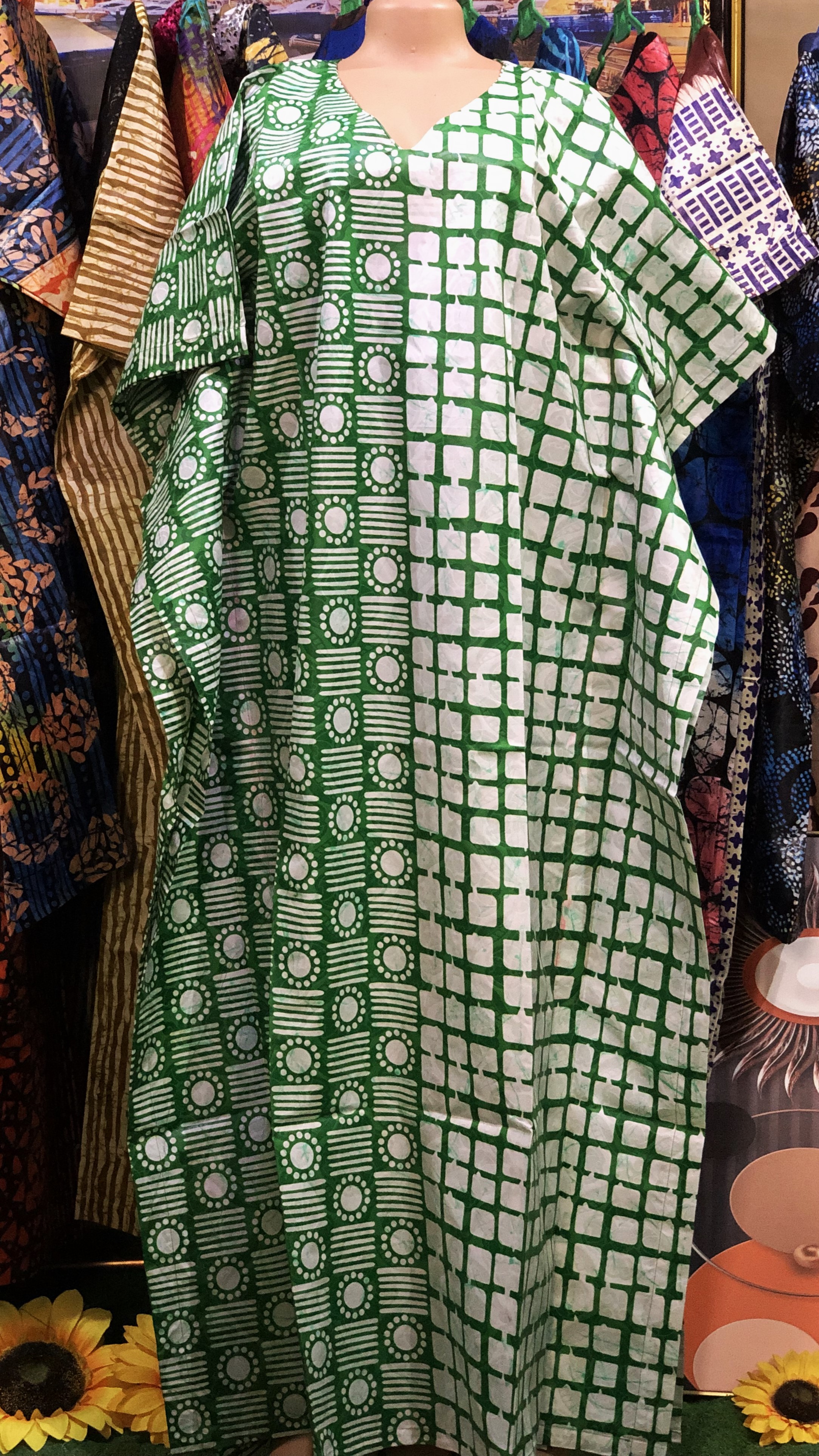 v-neck free gown(0092)