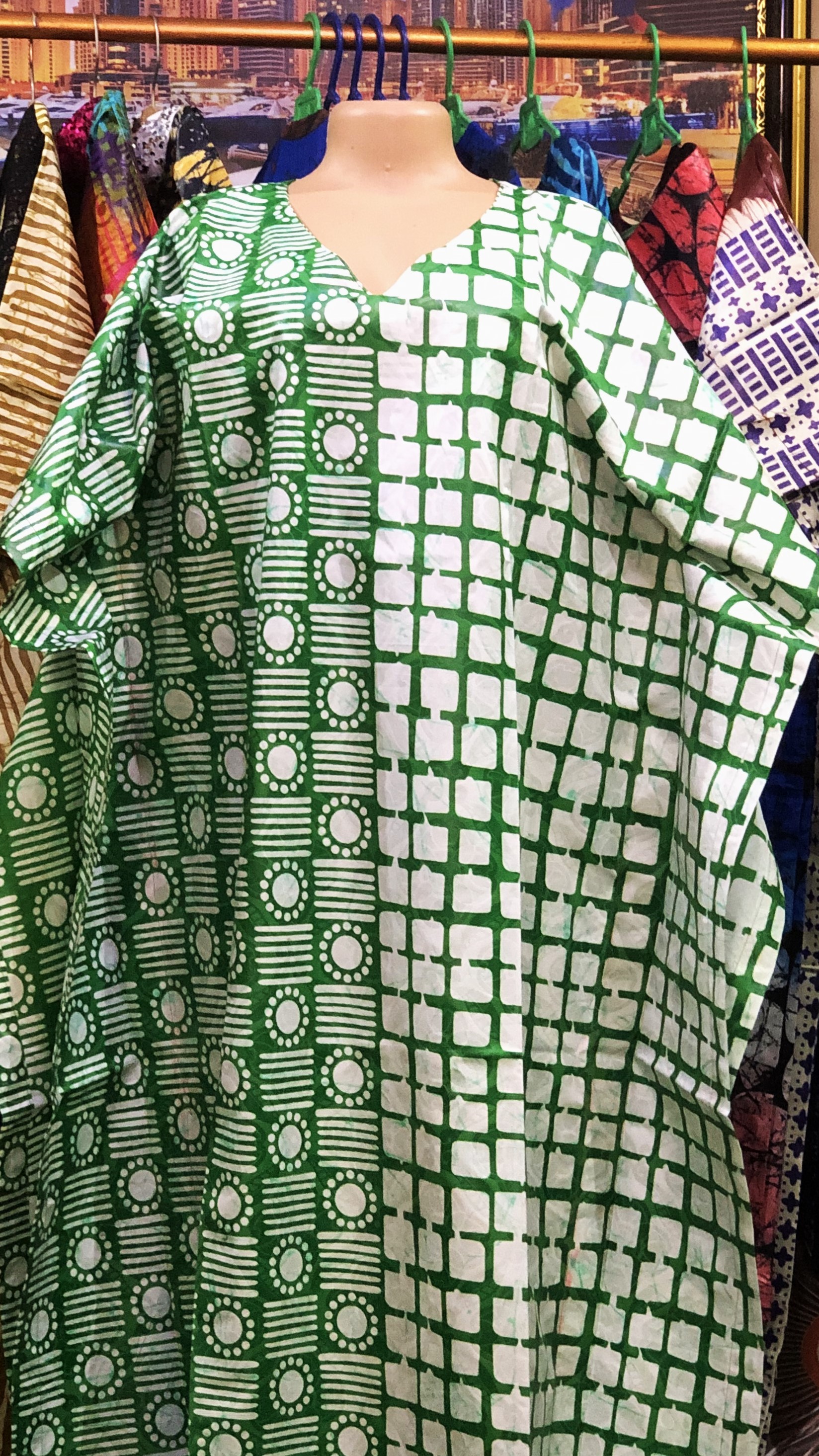 v-neck free gown(0092)