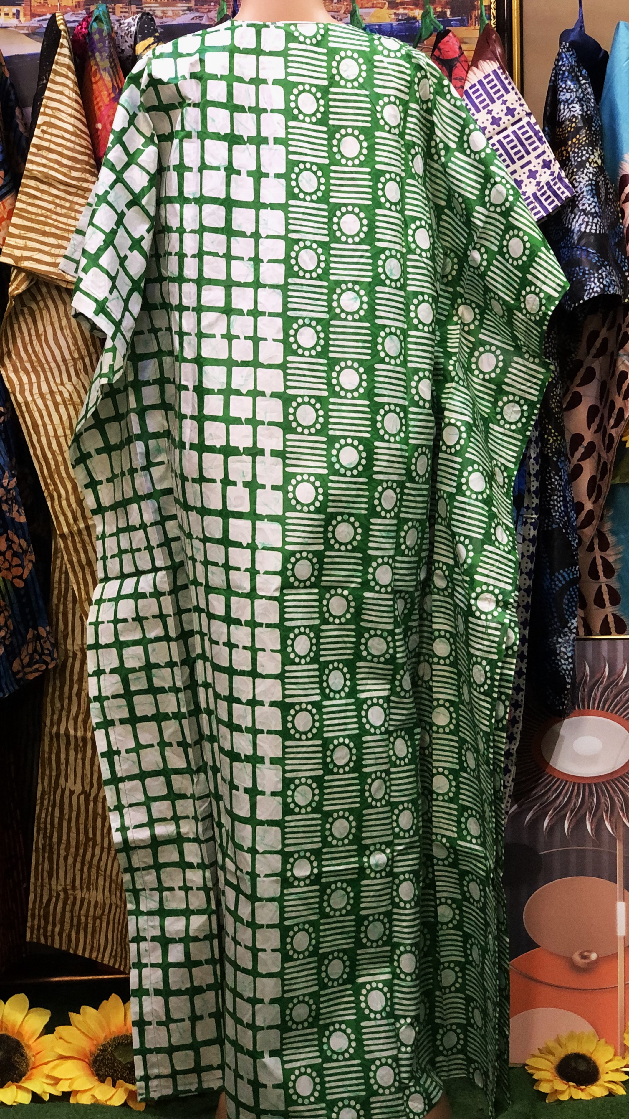 v-neck free gown(0092)