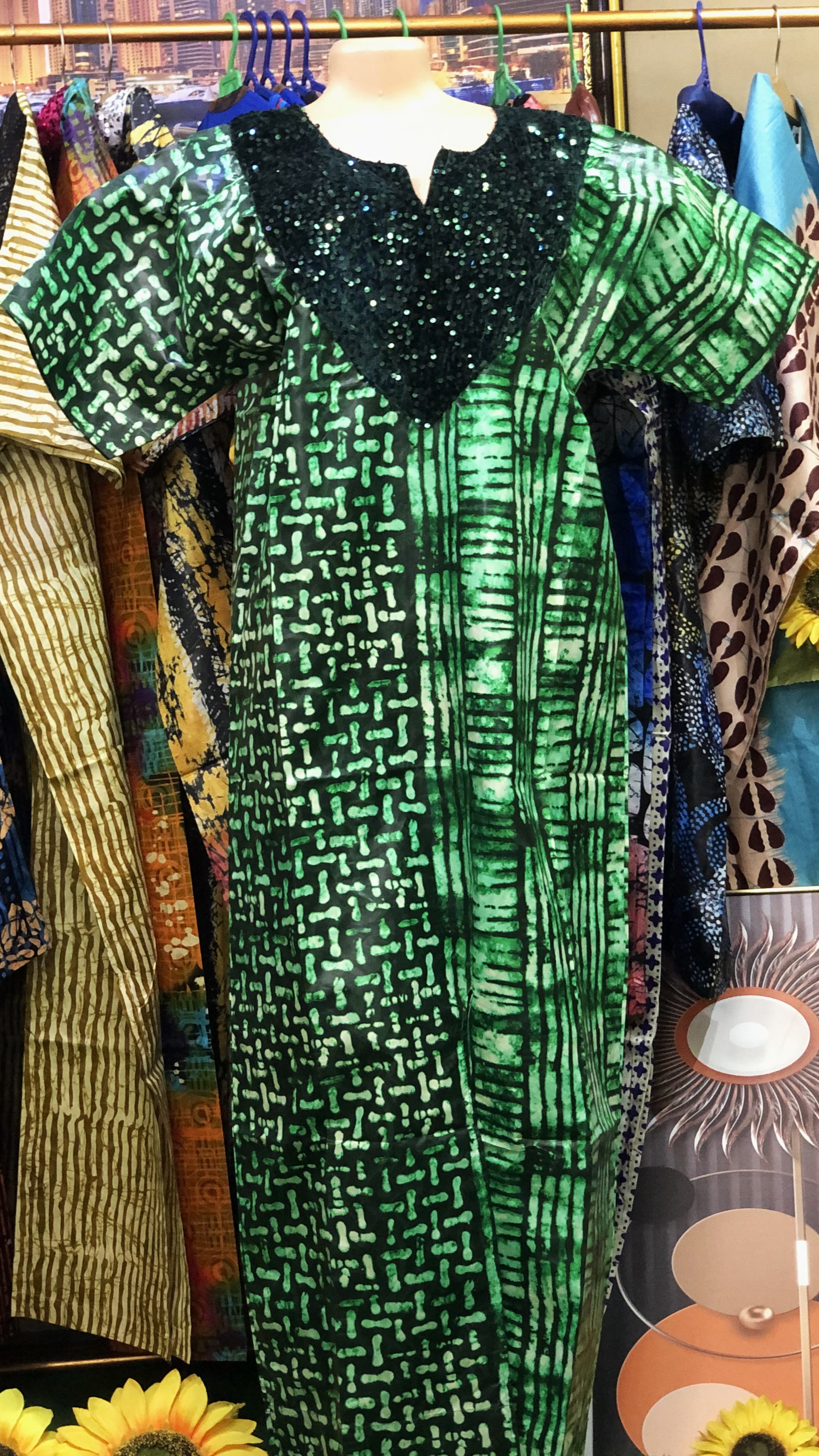 free gown with sequence(0106)