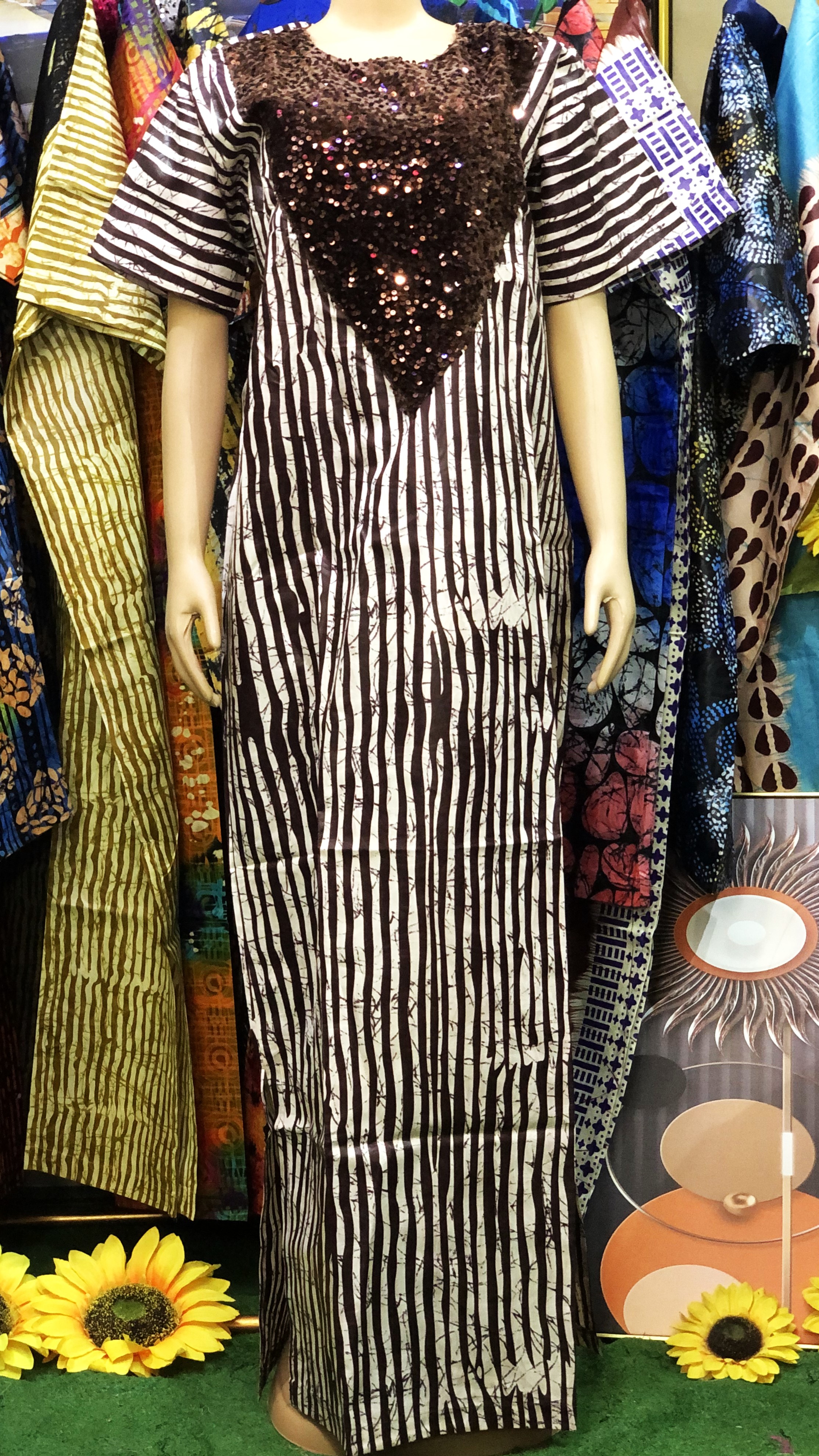 A-shape gown with sequence(0117)