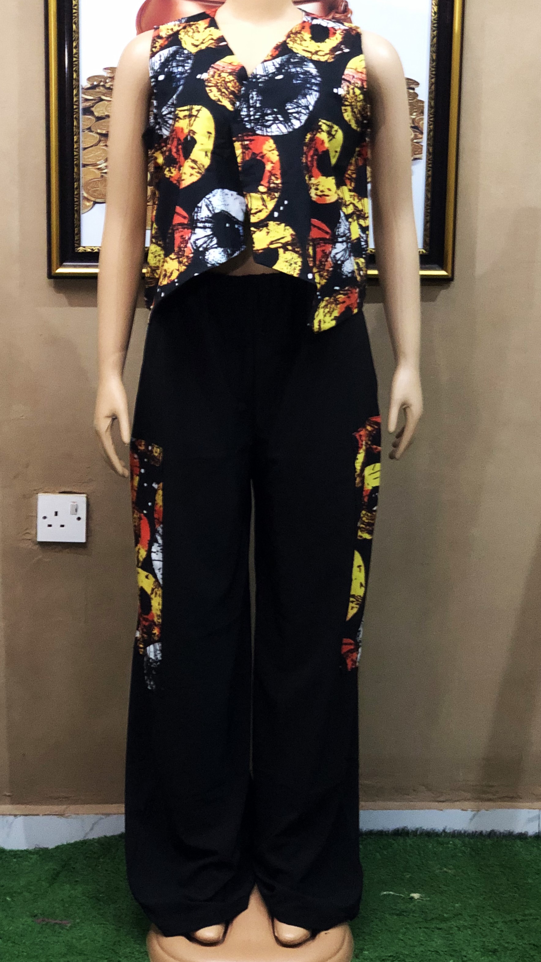 Trouser with crop jacket (G110)