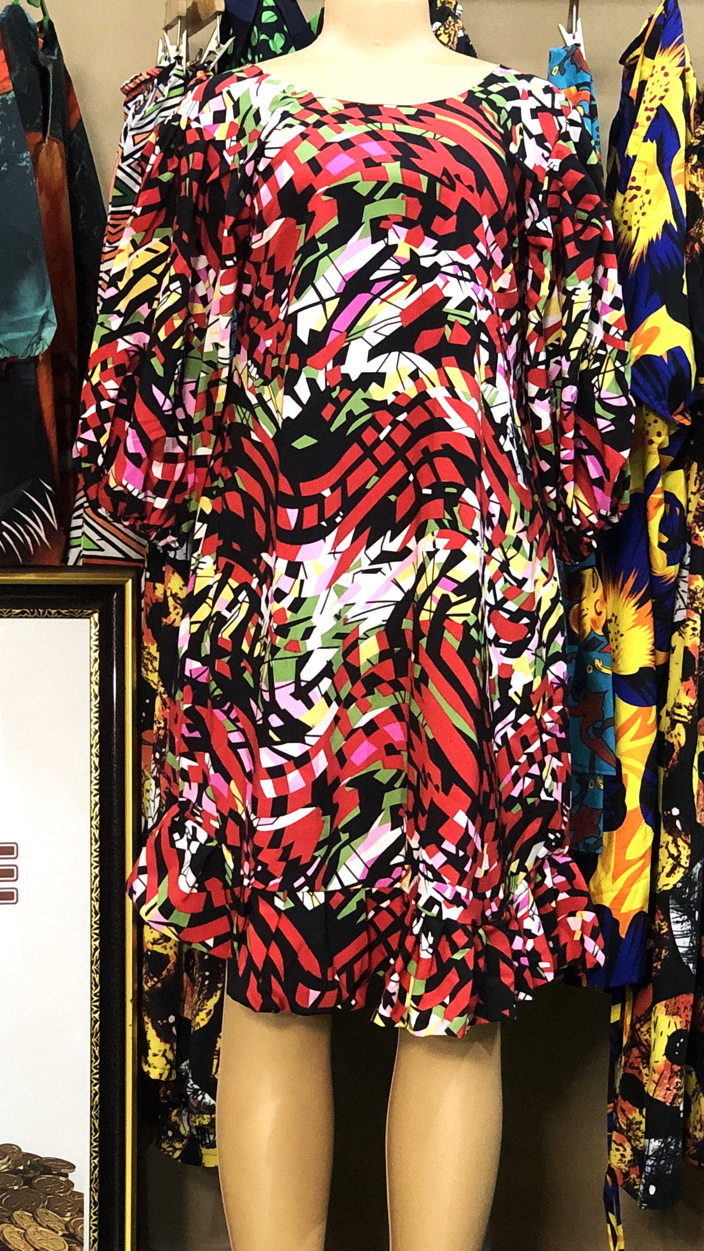 Short gown with Pleating (G102)