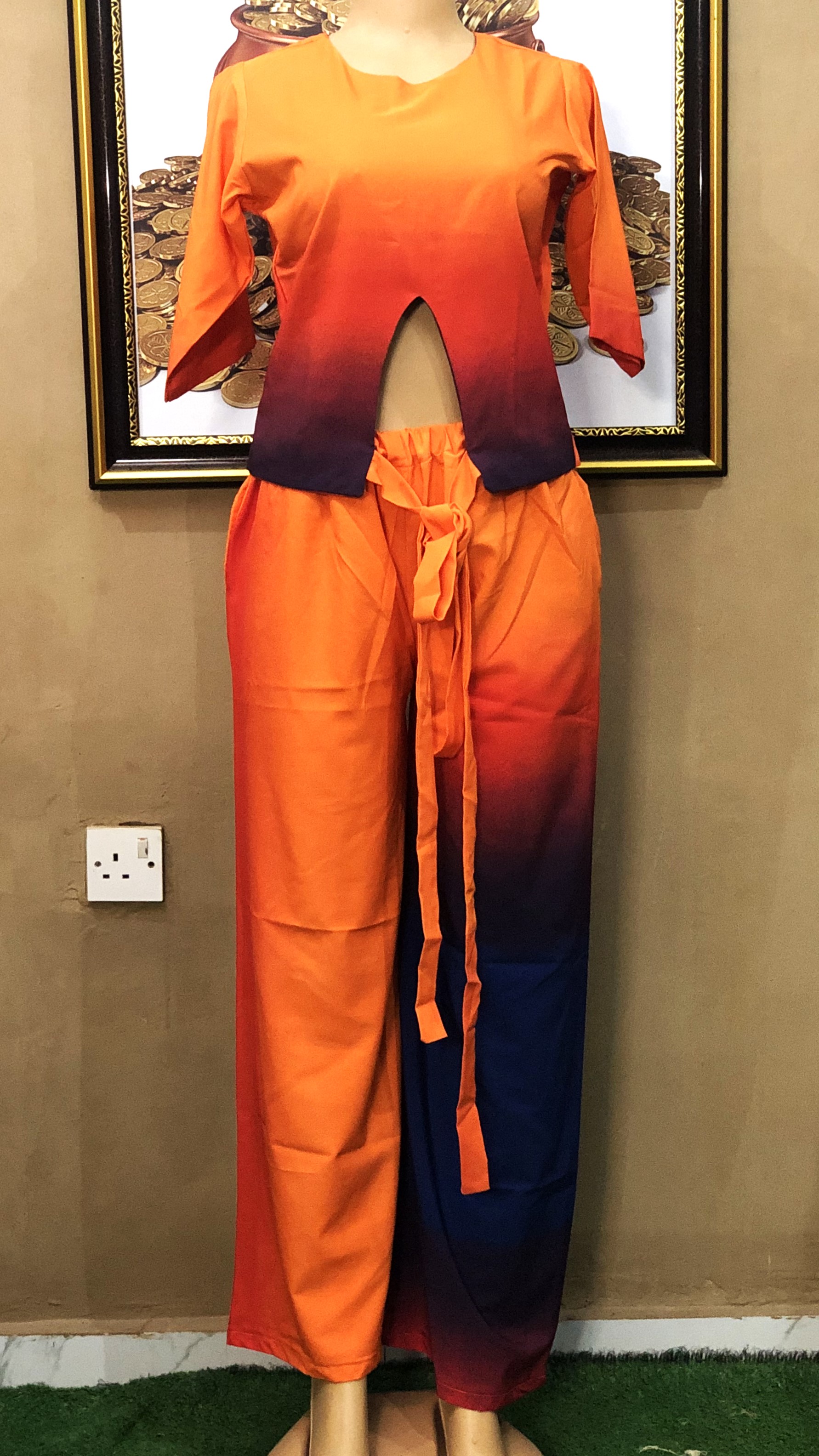 Trouser and smashing rope top(G109)