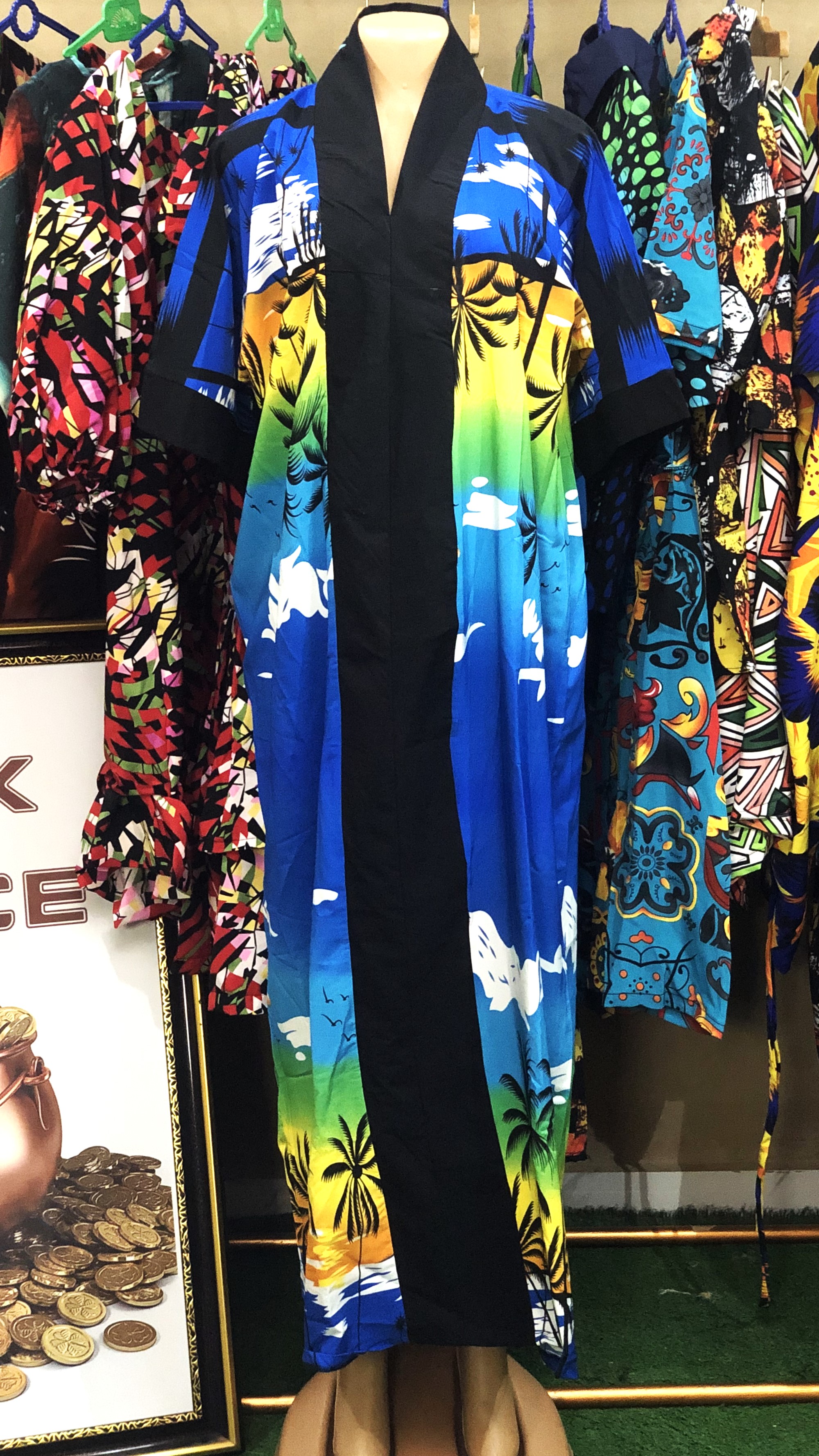 Free gown with Kimono neck (G401)