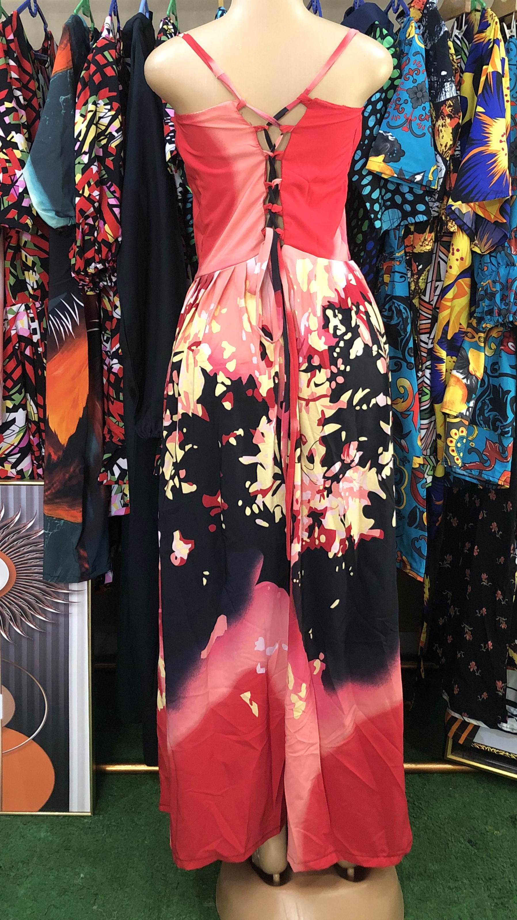 Backless gown (G1003)