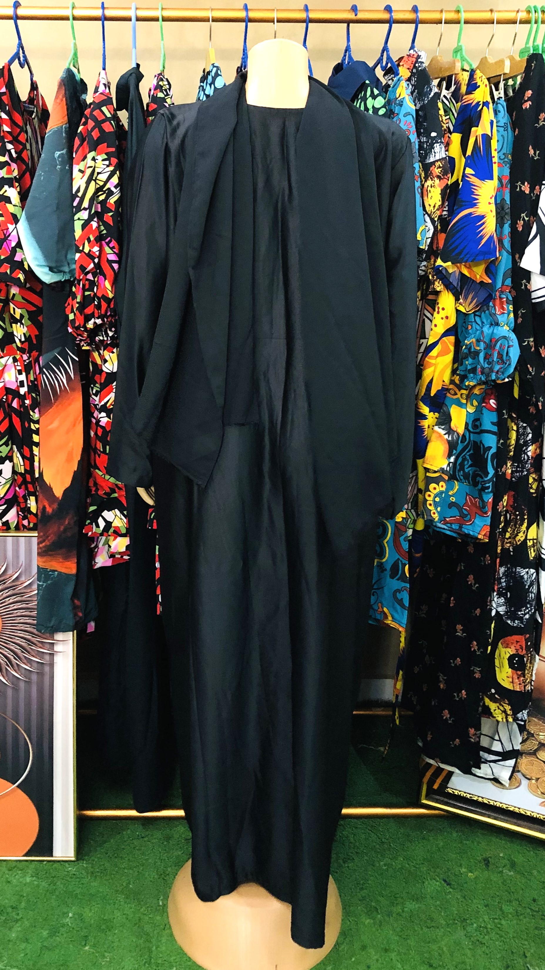 Stoned Abaya (G1010)
