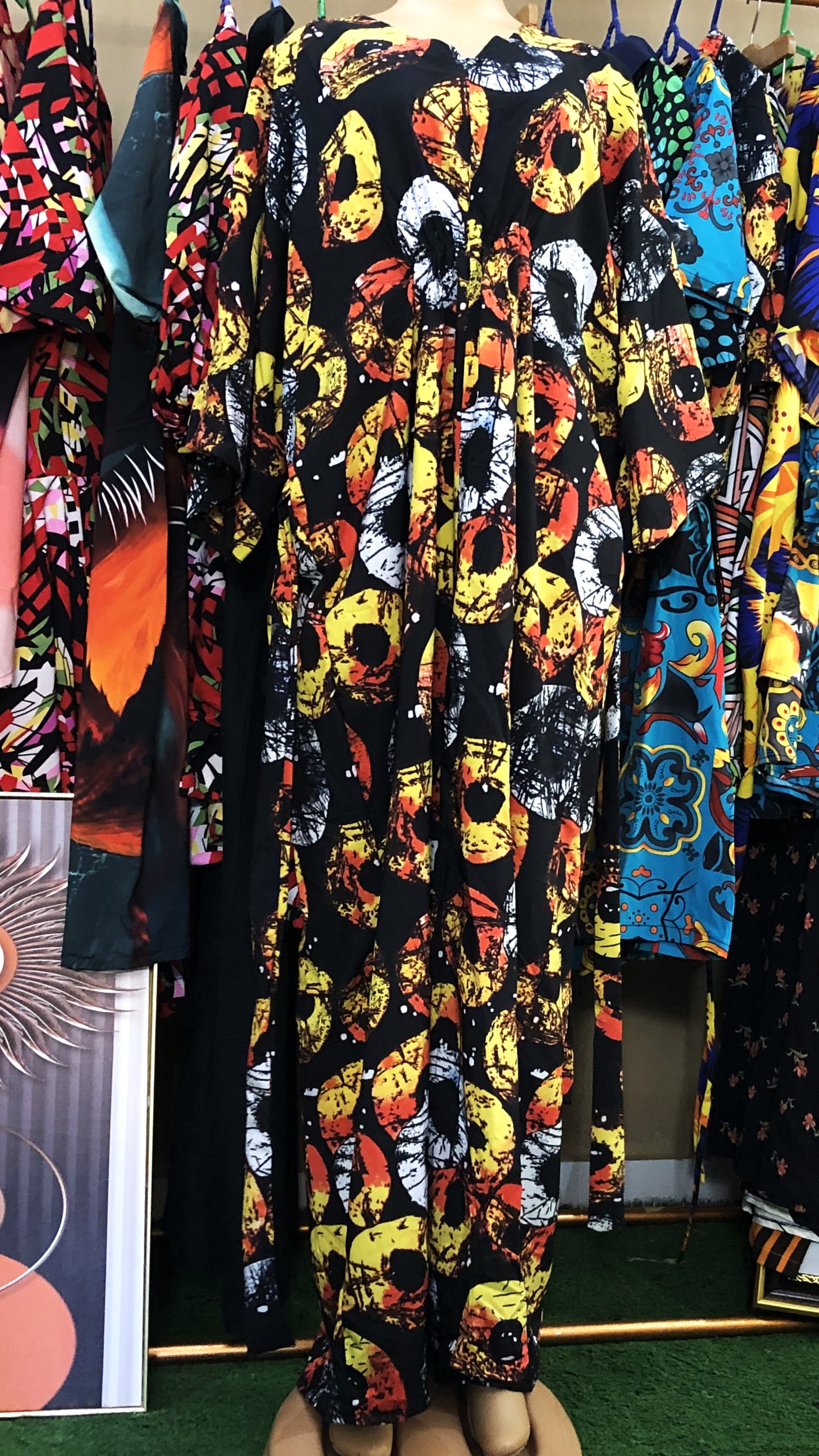 Smokey boubou gown (G1107)