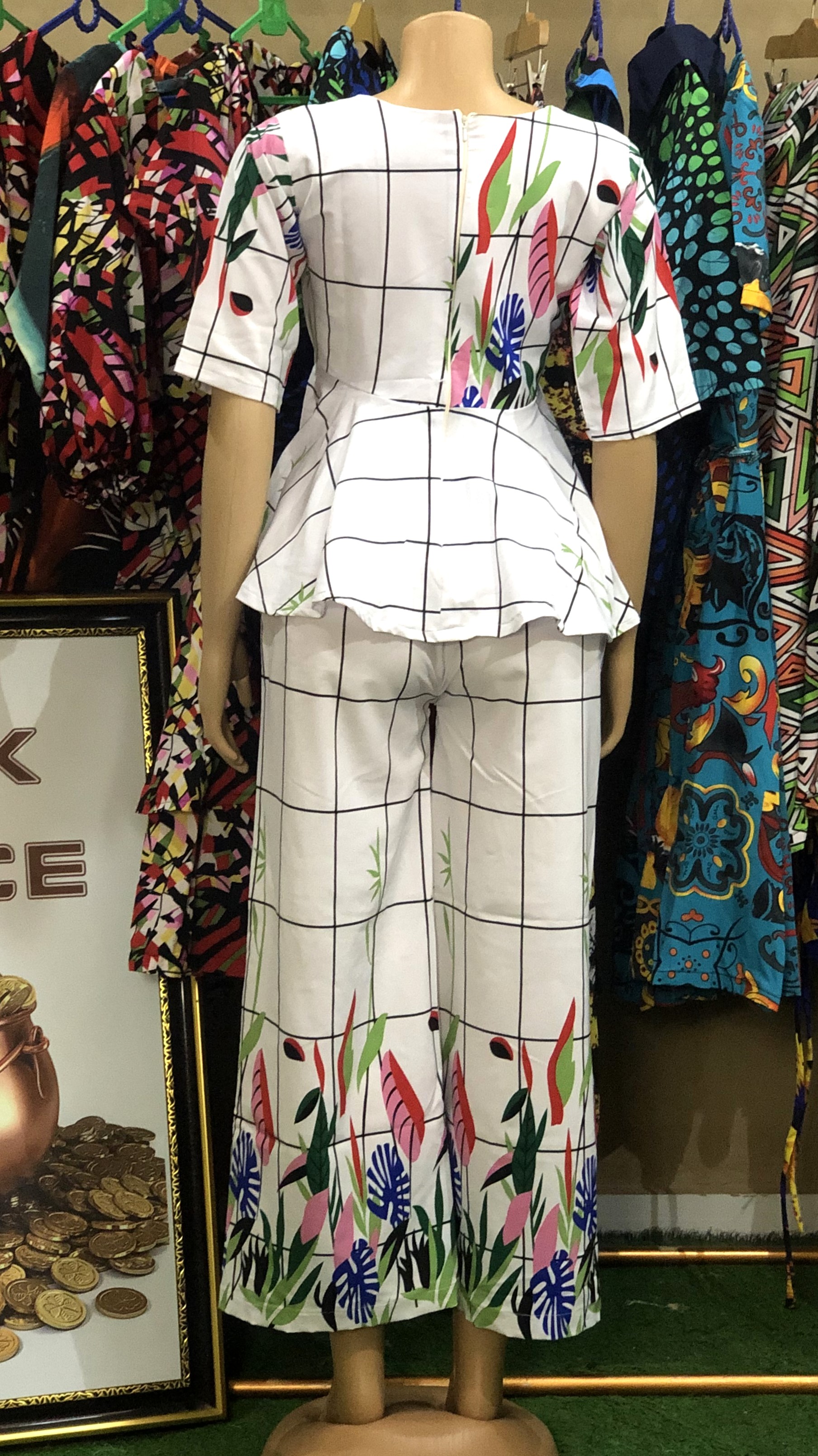 Pelpum Top with Pallazo trouser (G0201)