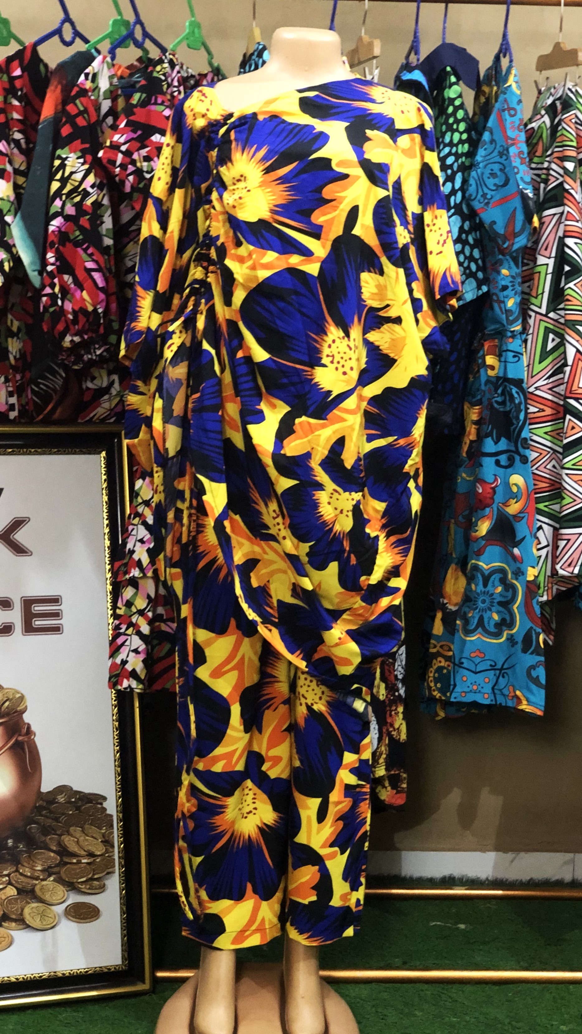 Smokey boubou top and palazo trouser (G0206)