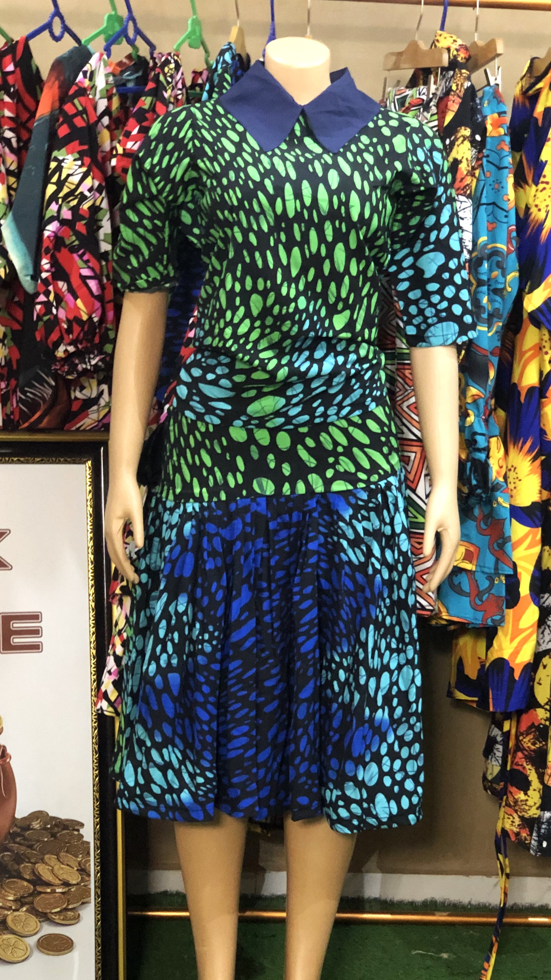 Pleated skirt with top (G0208)