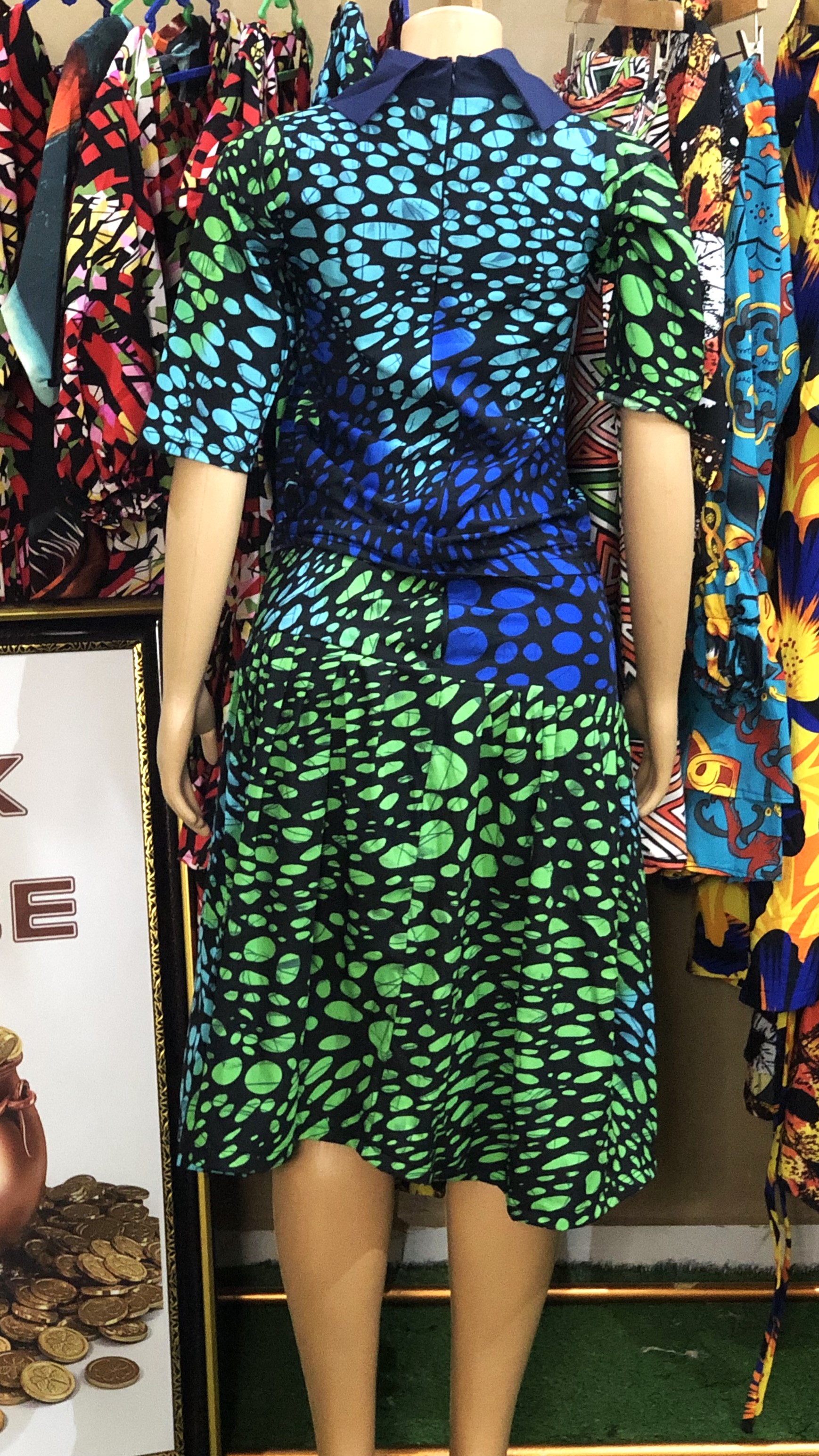 Pleated skirt with top (G0208)