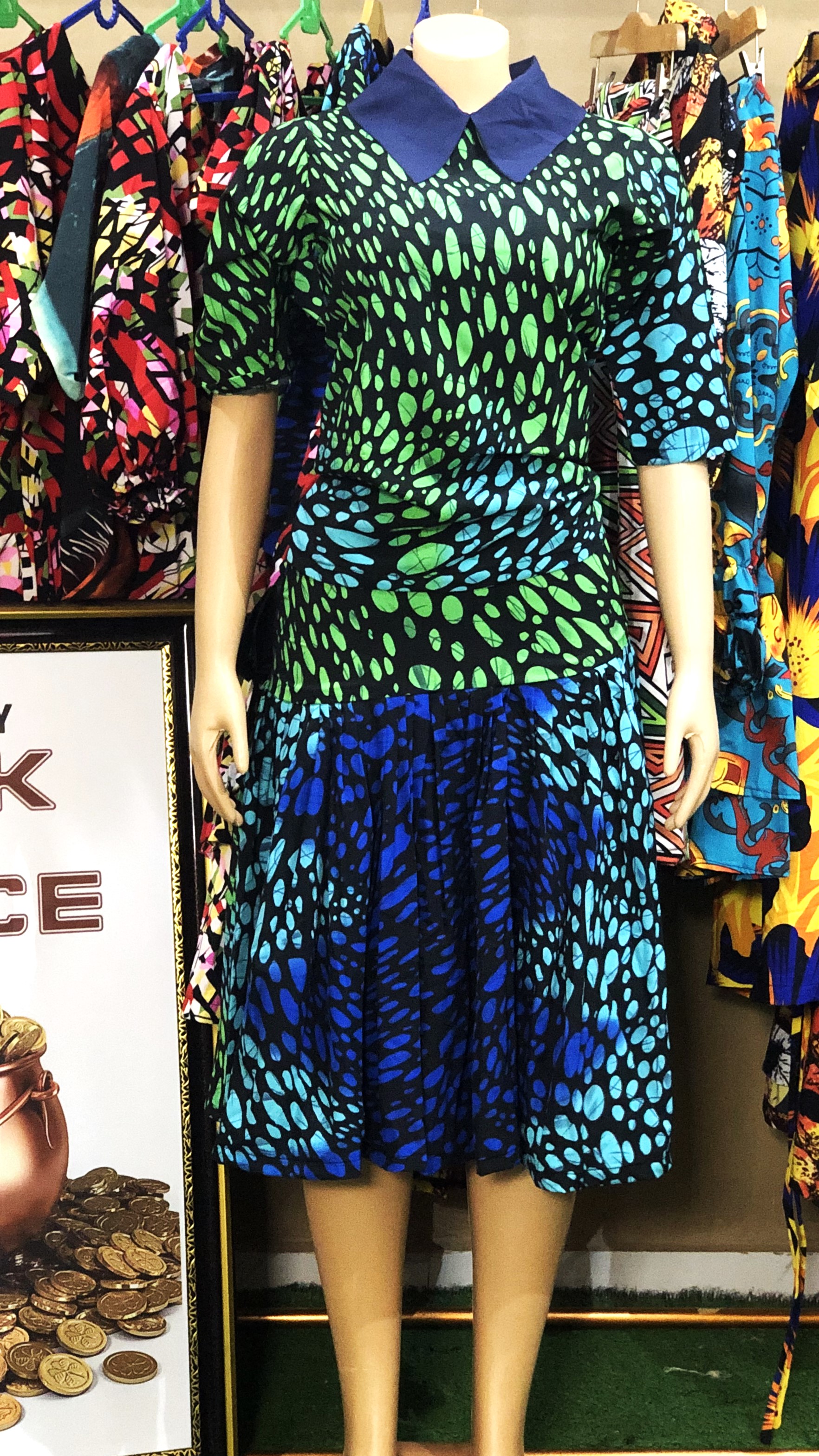 Pleated skirt with top (G0208)