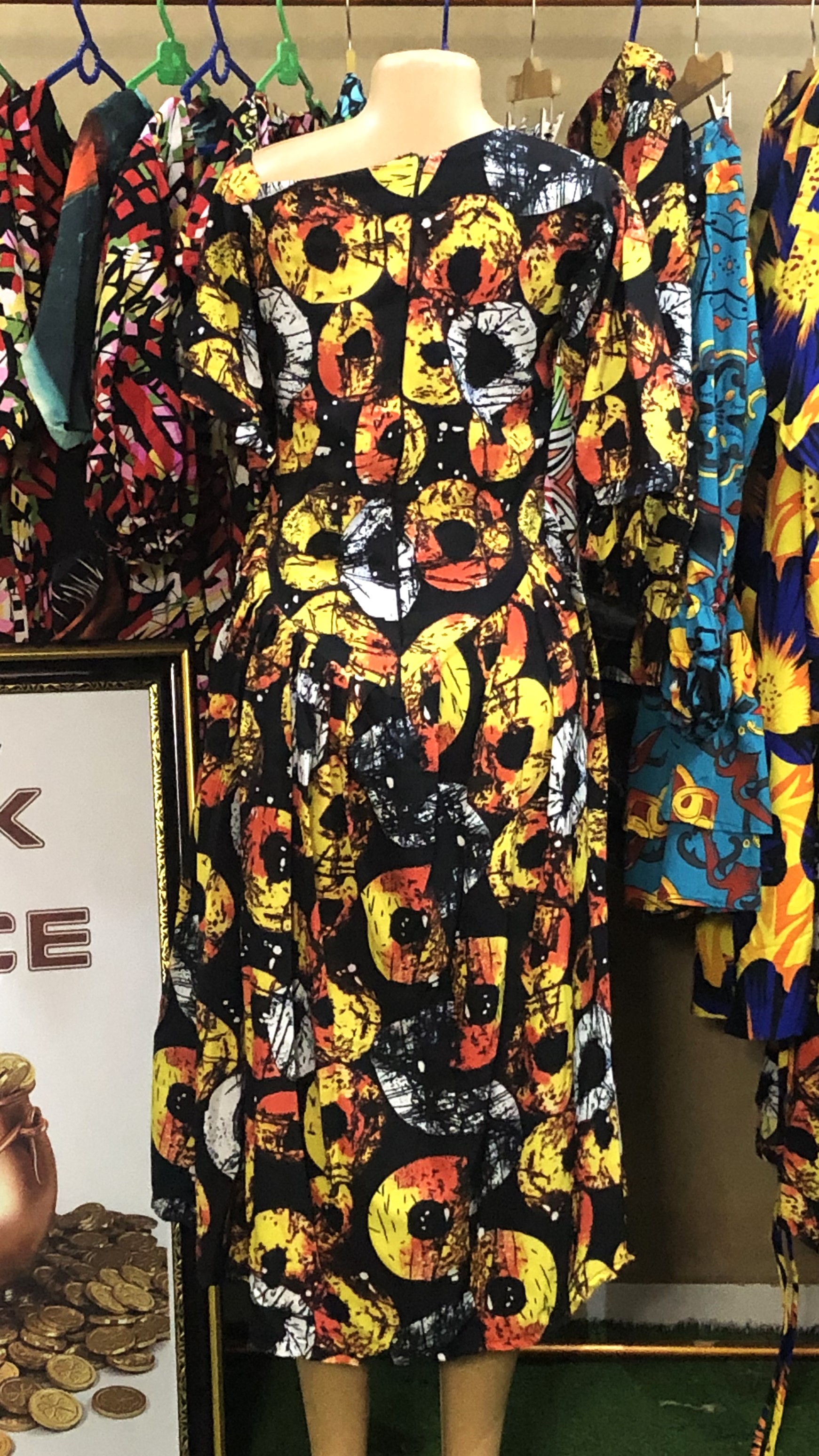 Off shoulder gown with pleating (G0209)